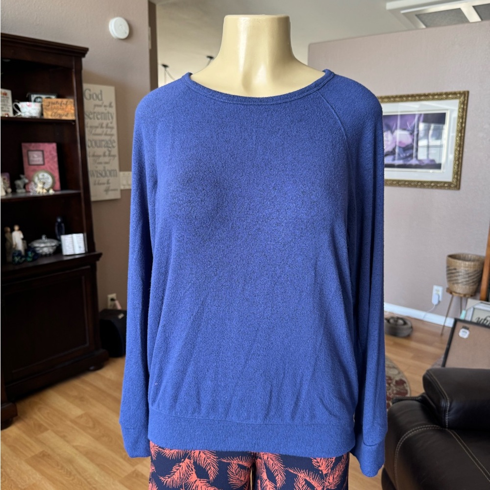 Buffalo David Bitton blue long sleeves sweatshirt-size M